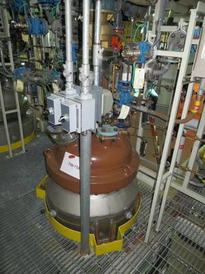50 Gal Pfaudler Glass Lined Reactor