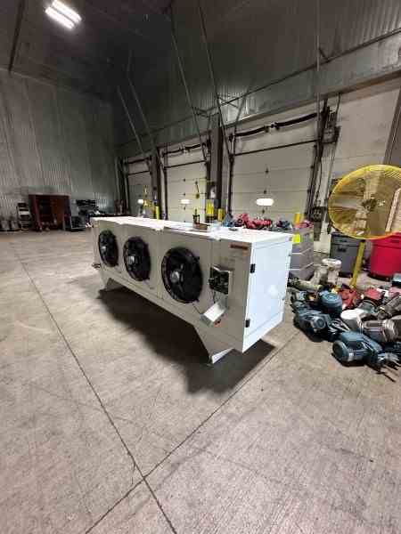 500 kg/hr (1,100 lb/hr)  Asco Stainless Steel CO2 Vaporizer