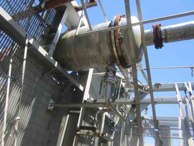 526.3 Sq Ft Praj Industries Stainless Steel Shell & Tube Heat Exchanger