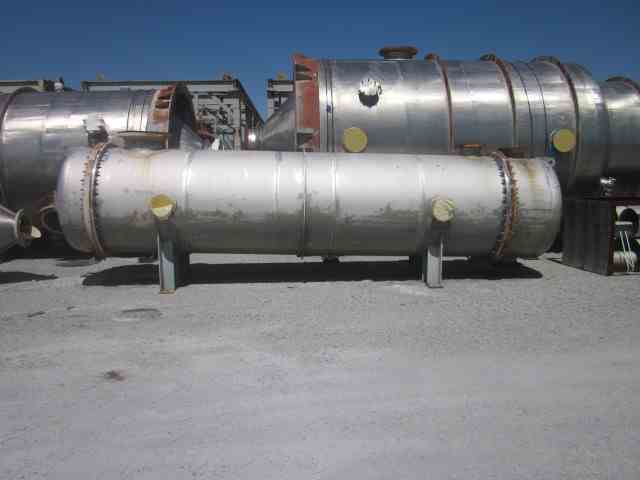 5672 Sq Ft Praj Industries Stainless Steel Shell & Tube Heat Exchanger