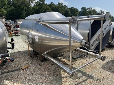 60 BBL Stainless Steel Tank - Built by Specific Mechanical Systems