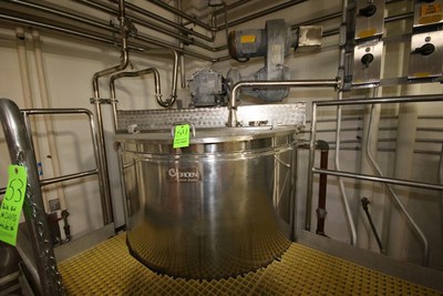 600 Gal Groen SS Kettle
