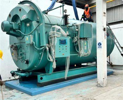 600 HP Cleaver Brooks Firetube Boiler