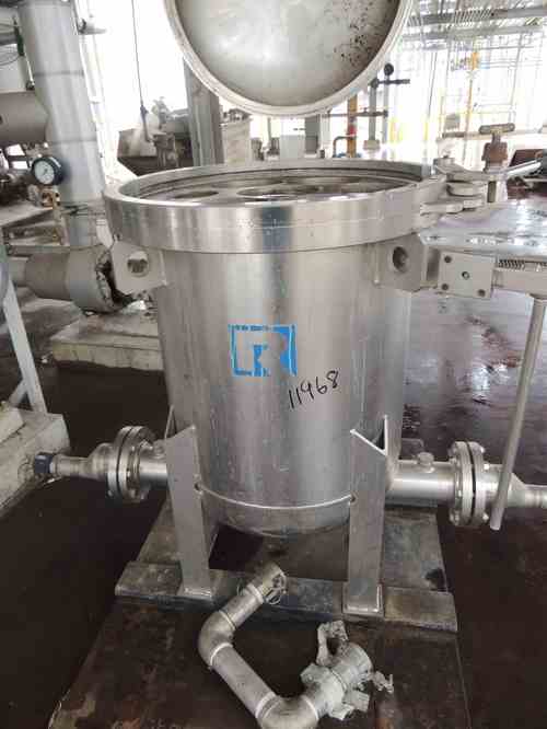 1 " Dia 316 Stainless Steel Rosedale Cartridge / In-Line Basket Filter