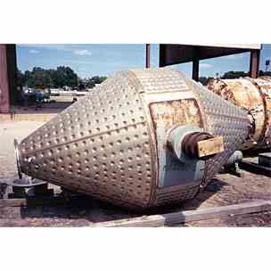 100-cu-ft-gemco-stainless-steel-double-cone-conoform-vacuum-dryer