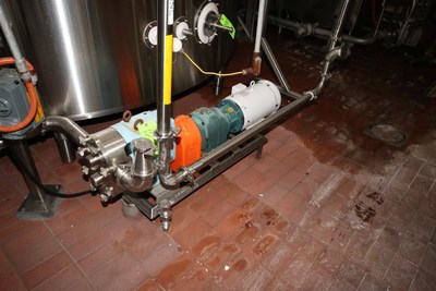 7.5 HP SPX Flow SS Positive Displacement Pump