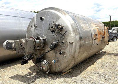 7000 Gal DCI Stainless Steel Reactor