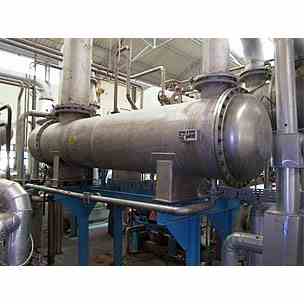 50 Sq Meter Stainless Steel Shell & Tube Heat Exchanger
