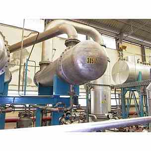 57 Sq Meter Stainless Steel Shell & Tube Heat Exchanger