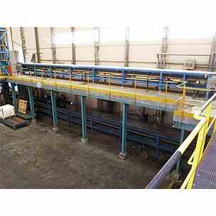 47 " Wide Sandvik Stainless Steel Belt Flaker / Dryer