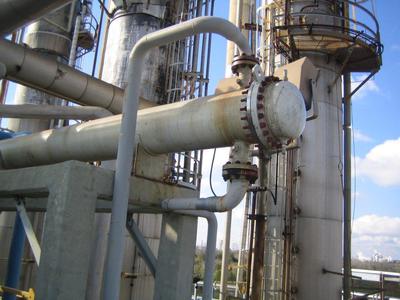 730 Sq Ft Ohmstede Inc. Stainless Steel Shell & Tube Heat Exchanger