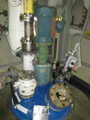 75 Gal De Dietrich Glass Lined Reactor