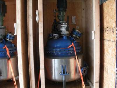 75 Gal De Dietrich Glass Lined Reactor