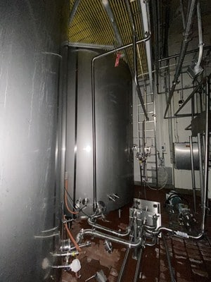7500 Gal Cherry-Burrell Stainless Steel Tank