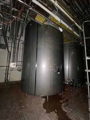 7500 Gal Cherry-Burrell Stainless Steel Tank