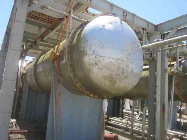 7782 Sq Ft Praj Industries Stainless Steel Shell & Tube Heat Exchanger