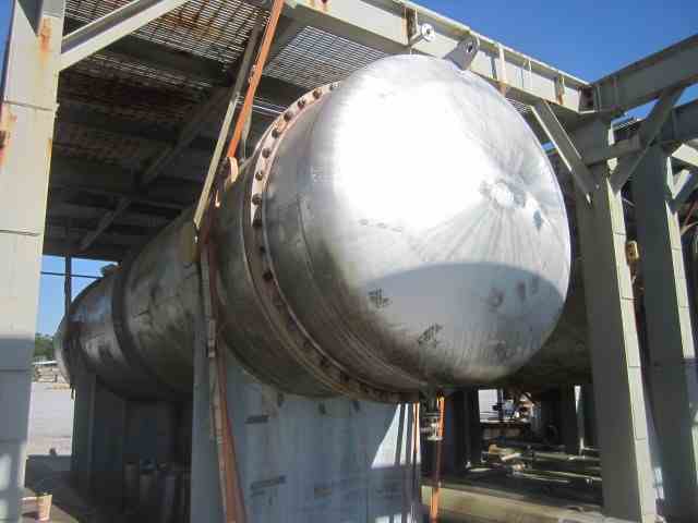 7782 Sq Ft Praj Industries Stainless Steel Shell & Tube Heat Exchanger