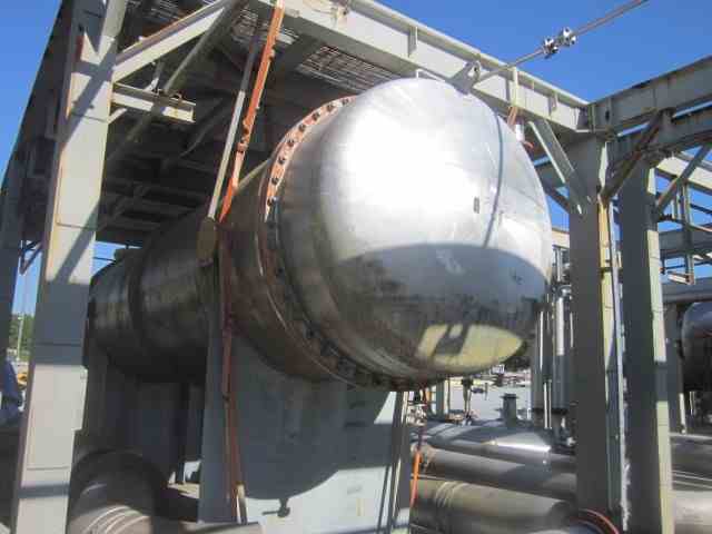 7782 Sq Ft Praj Industries Stainless Steel Shell & Tube Heat Exchanger