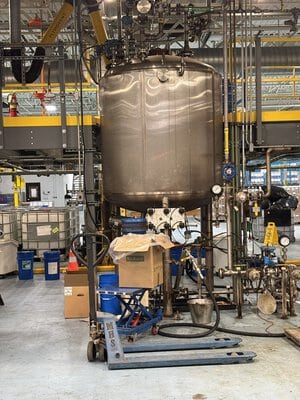 792 Gal Stainless Technology 316L Stainless Steel Reactor