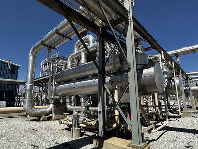 8136 Sq Ft Steeltek Carbon Steel Shell & Tube Heat Exchanger