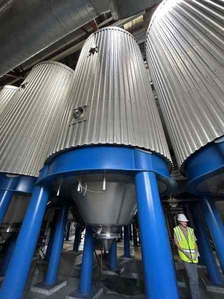 Used 9300 Gal Ziemann Bauer GmbH 304 Stainless Steel Pressure Vessel