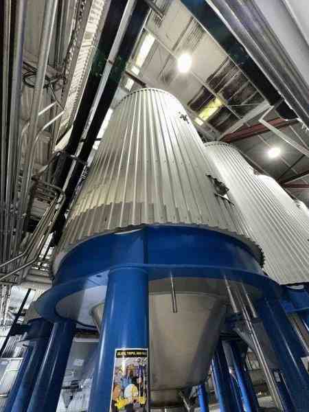 Jacketed 9300 Gal Ziemann Bauer GmbH 304 Stainless Steel Tank