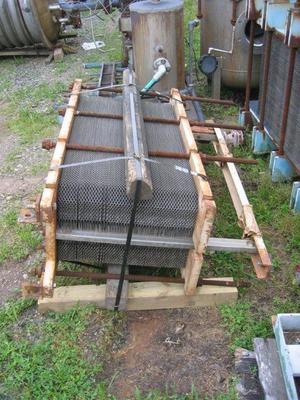96 Sq Ft Graham Stainless Steel Plate Heat Exchanger