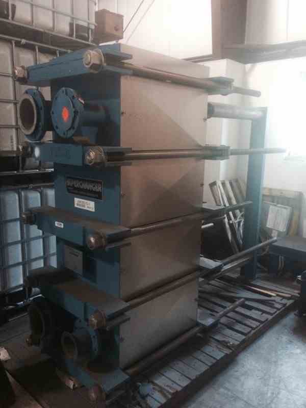 982-sq-ft-tranter-titanium-plate-frame-heat-exchanger