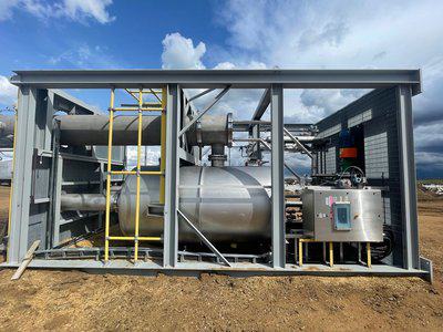 995-sq-ft-buflovak-316l-stainless-steel-wiped-thin-film-evaporator