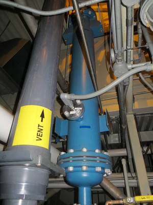 100 Sq Ft AB Duffy  Stainless Steel Shell & Tube Heat Exchanger