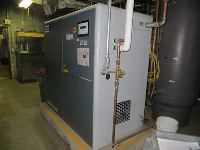 168 CFM Atlas Copco Rotary Compressor