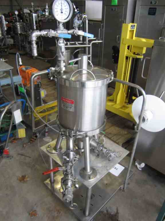 Sq Ft Stainless Steel Ertel-Alsop Cartridge / In-Line Basket Filter
