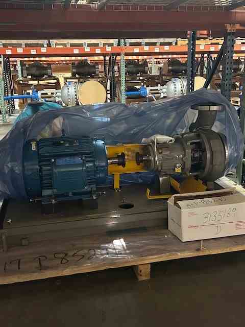 445 GPM Stainless Steel Centrifugal Pump - Built by Flowserve