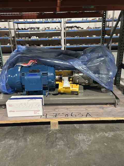 Flowserve 451 GPM Stainless Steel Centrifugal Pump