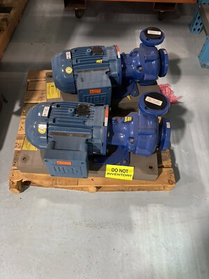 Flowserve 5 HP Stainless Steel Centrifugal Pump
