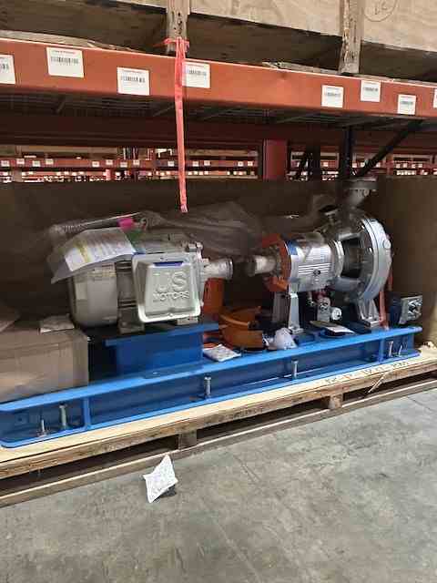 ITT Goulds 50 HP Stainless Steel Centrifugal Pump