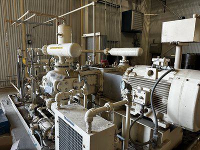 Overhead Compressor Skid