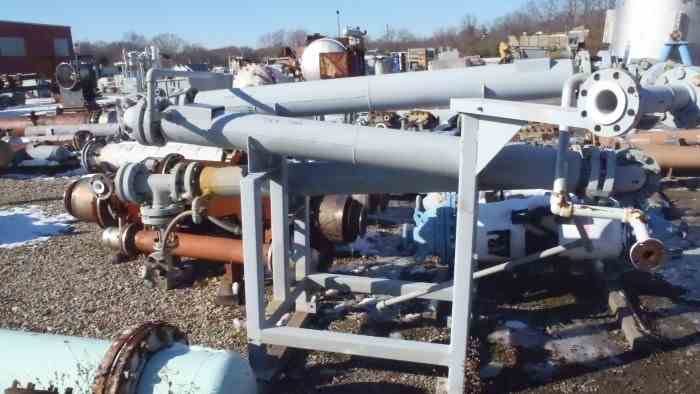 1 Sq Ft Pfaudler Glass Lined Shell & Tube Heat Exchanger