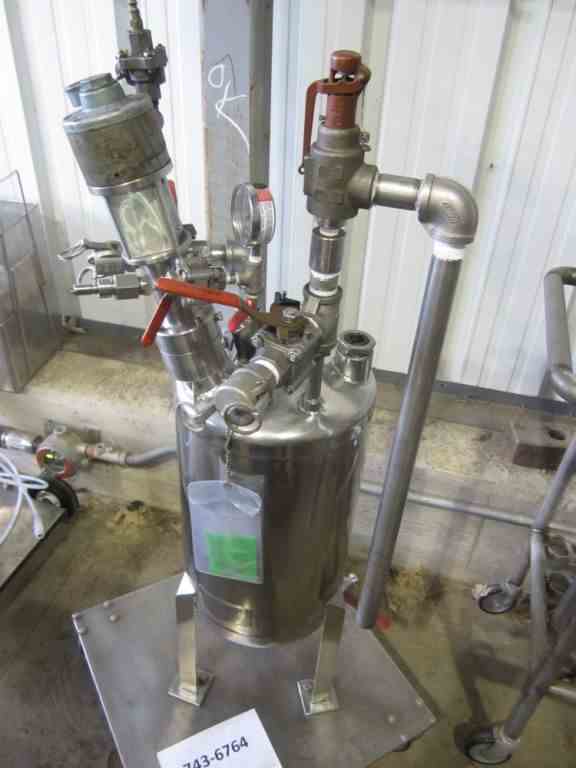 20 Gal Alloy Products Stainless Steel Pressure Vessel