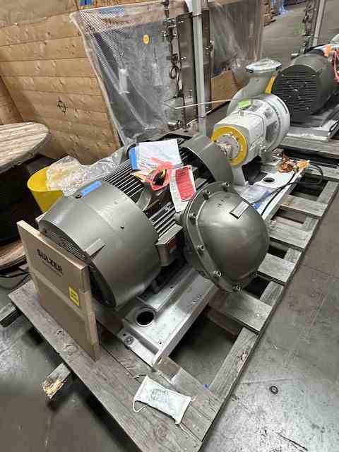 Sulzer 1900 GPM Stainless Steel Centrifugal Pump