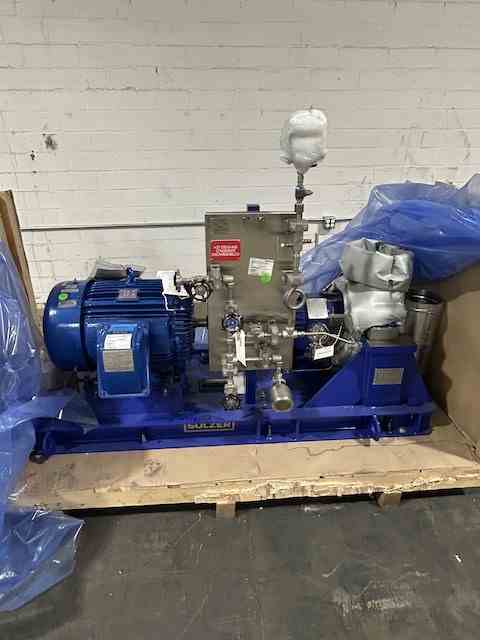 Sulzer 660 GPM Stainless Steel Centrifugal Pump