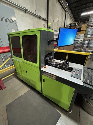Used Inkcups Helix Glass Printer with Glass Flame Treater