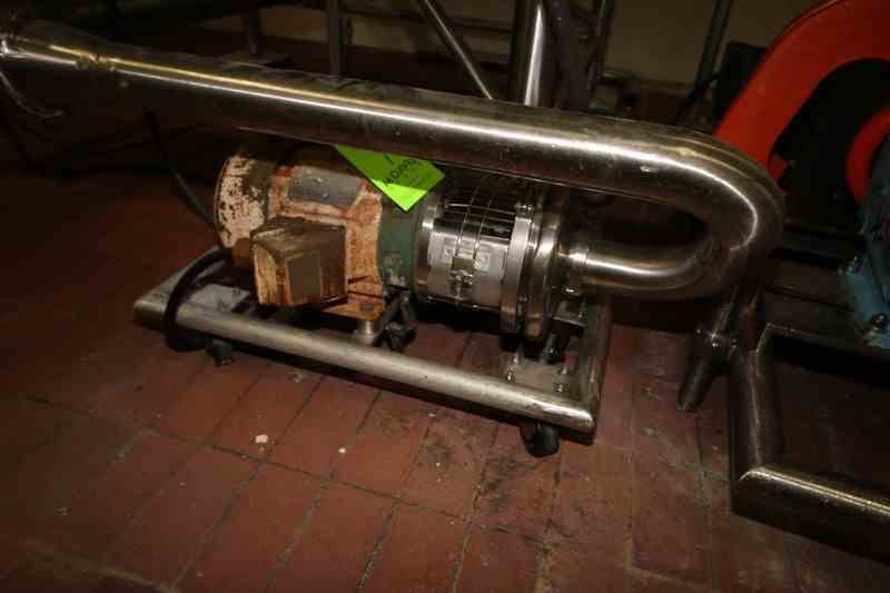 Waukesha 5 HP Stainless Steel Centrifugal Pump
