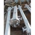 100 Sq Ft Allegheny Bradford Stainless Steel Shell & Tube Heat Exchanger