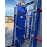 Unused 1600 Sq Ft 304 Stainless Steel Plate Heat Exchanger - Alfa Laval