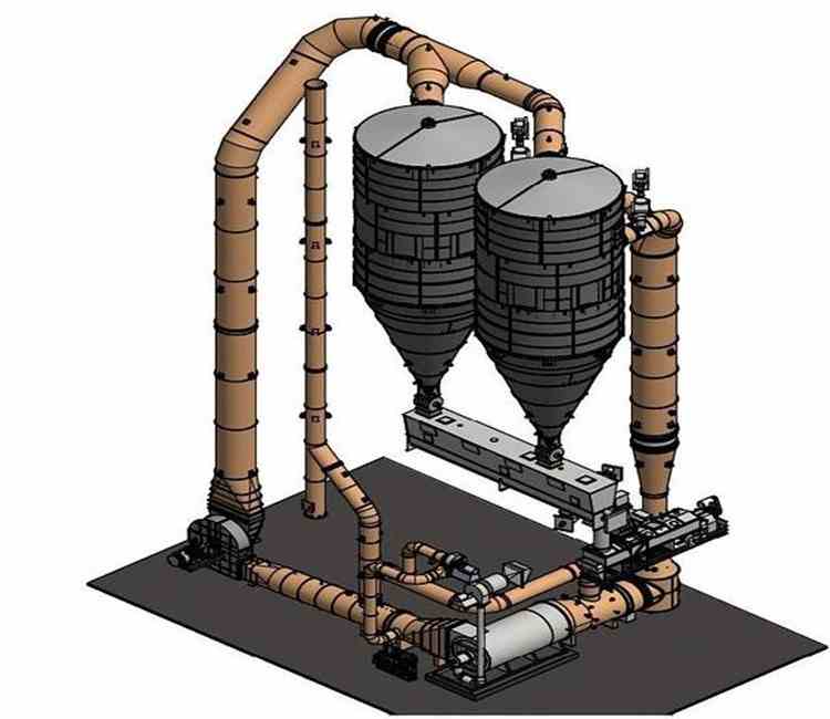 GEA Barr-Rosin Flash Dryer System