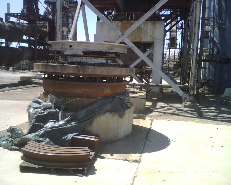 Used Ammonia Converter from 1000 TPD Ammonia Plant for Sale at Phoenix