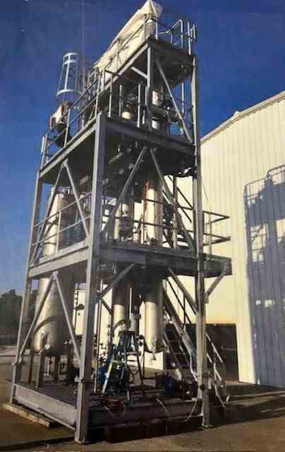 1000 kg/hr Ethanol Distillation System