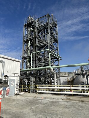 Ethanol Solvent Recovery Distillation System - 5994 lbs/h