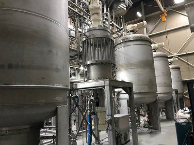Freeze Concentration Plant - (4) Lines 4250 lbs/hr each
